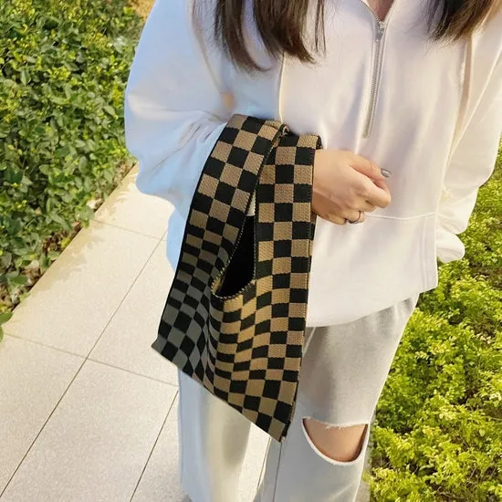 Checkered Bag