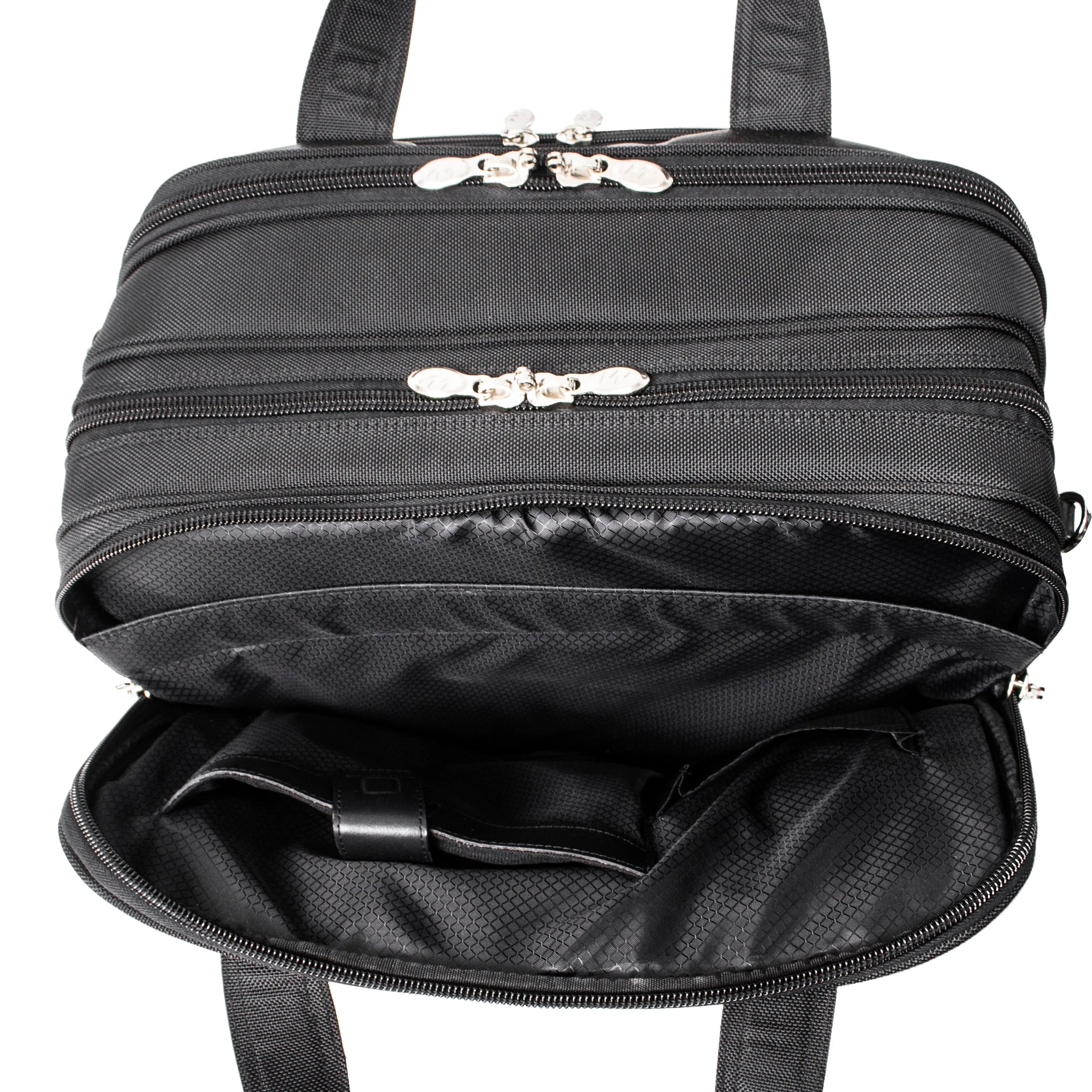 CHICAGO | 17” Nylon Detachable-Wheeled Overnight Laptop Case