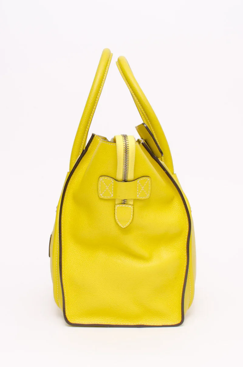 CITRON MINI LUGGAGE TOTE