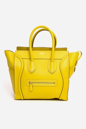 CITRON MINI LUGGAGE TOTE