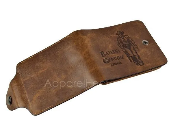 Classic Leather Pockets Credit/ID Cards Holder Wallet