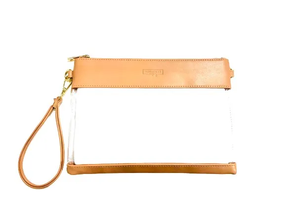 Clear Gameday Wristlet - Stadium Approved