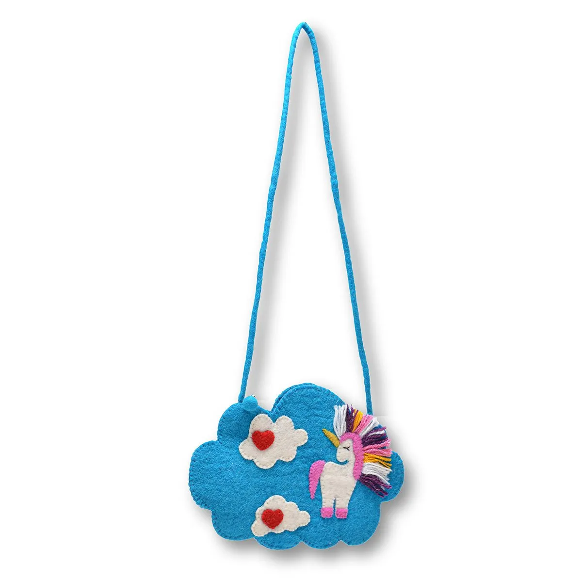 Cloud Shaped Unicorn Cross Body Bag