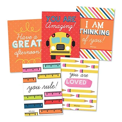 Colorful Lunchbox Notes