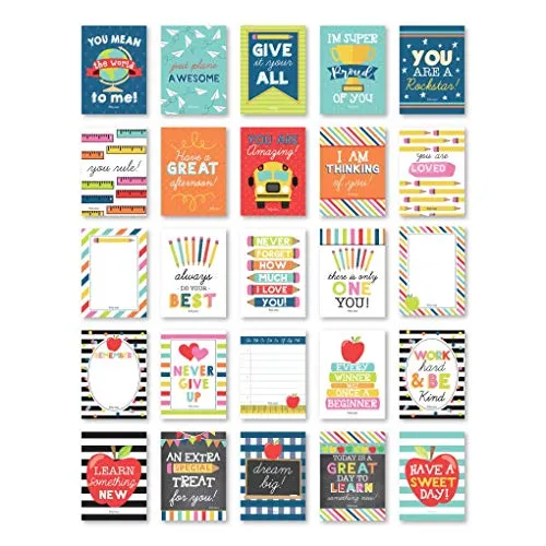 Colorful Lunchbox Notes