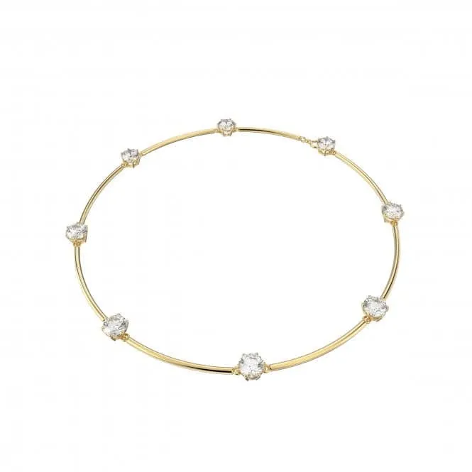 Constella Crystal Gold-tone Plated Choker Necklace 5622720