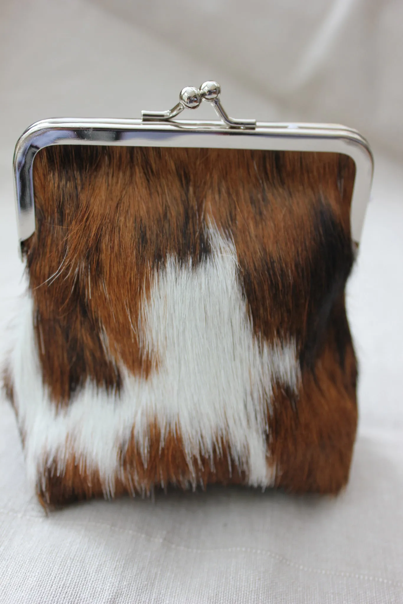 Cow Hide Coin Purse