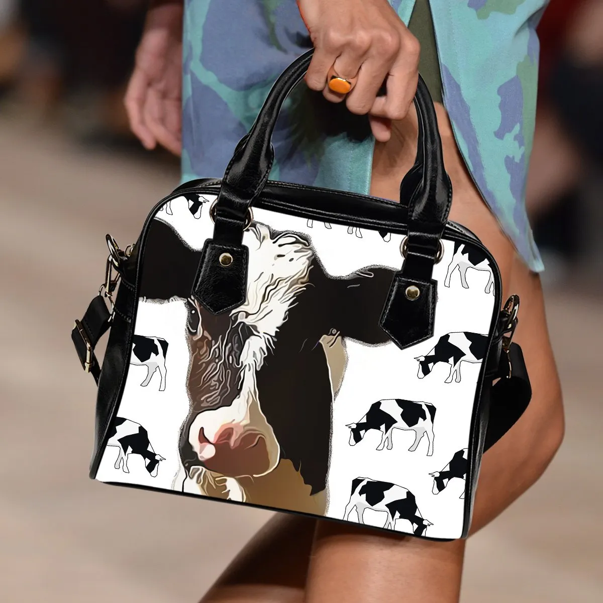 Cow Shoulder Bag