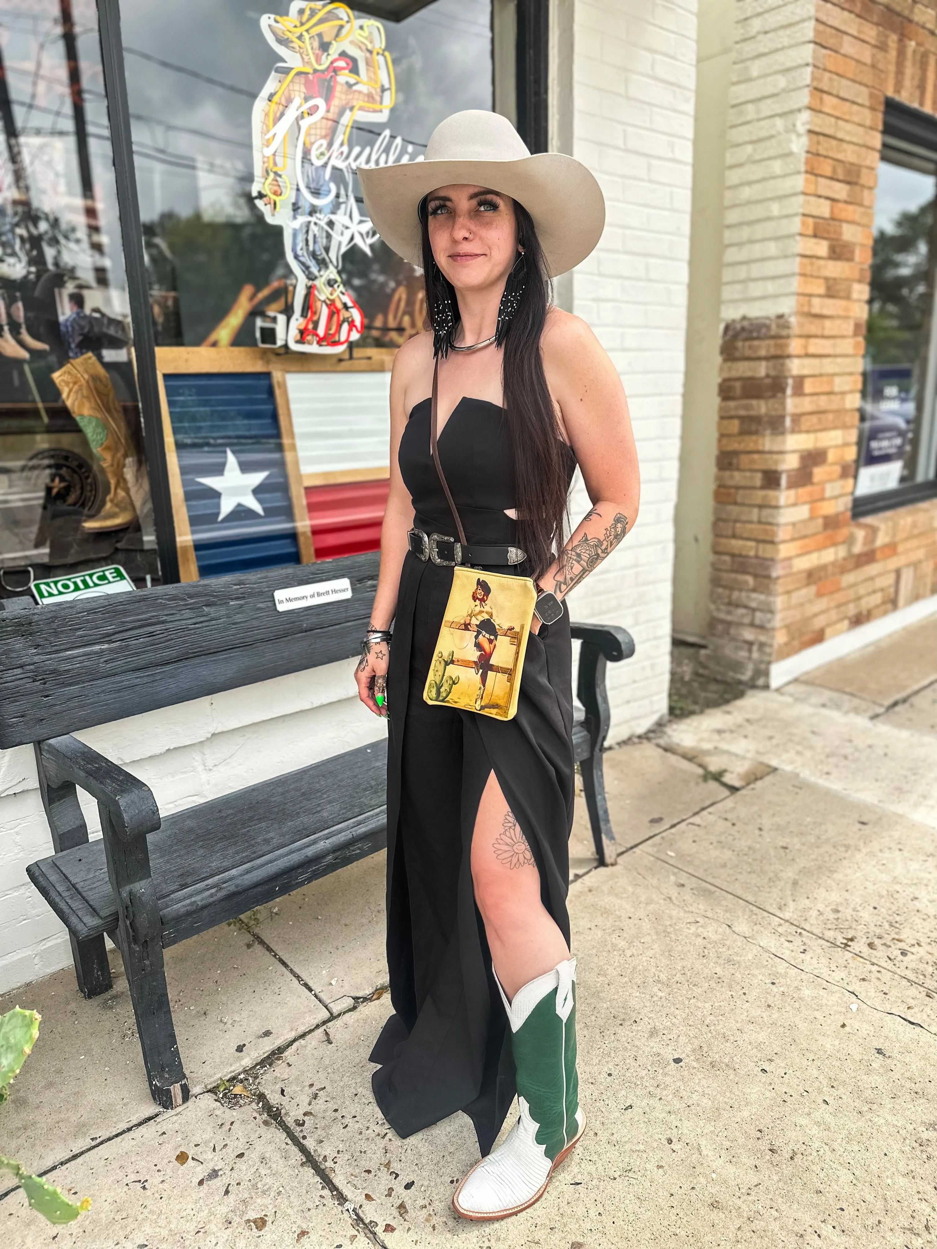 Cowgirl Pin-Up Purse