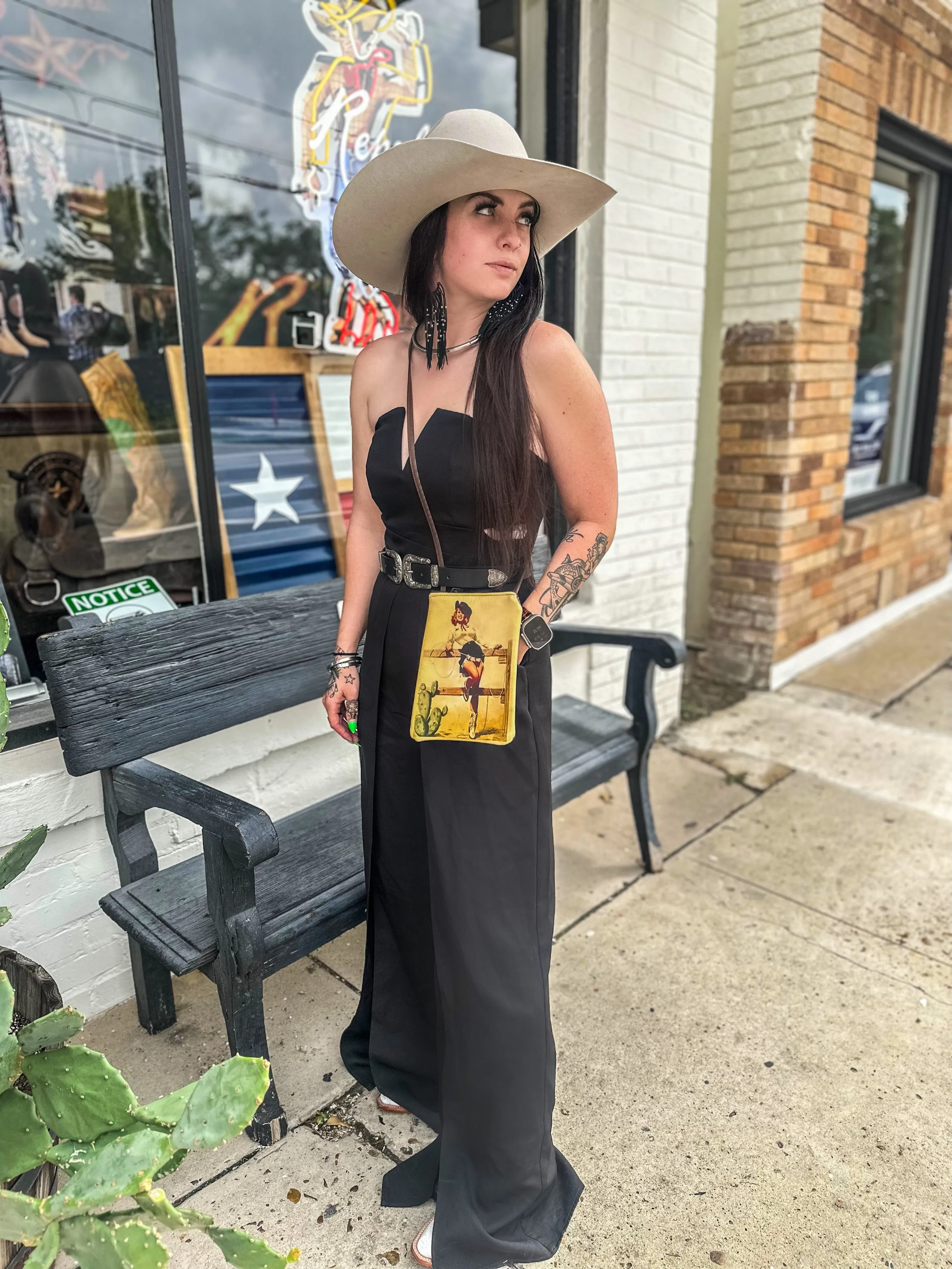 Cowgirl Pin-Up Purse