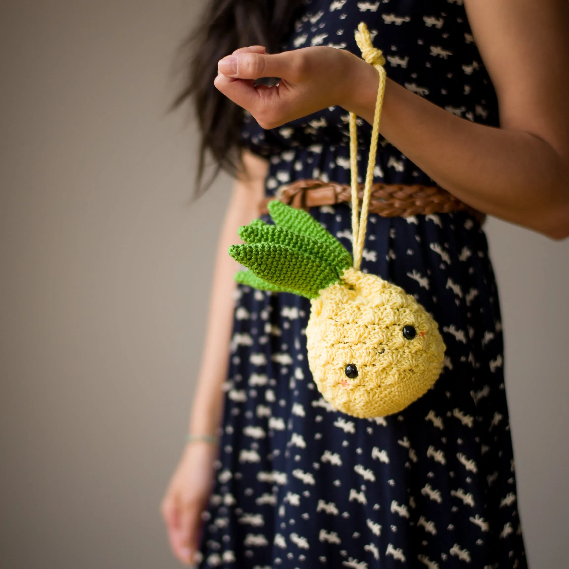 Crochet Kit - Pineapple Purse