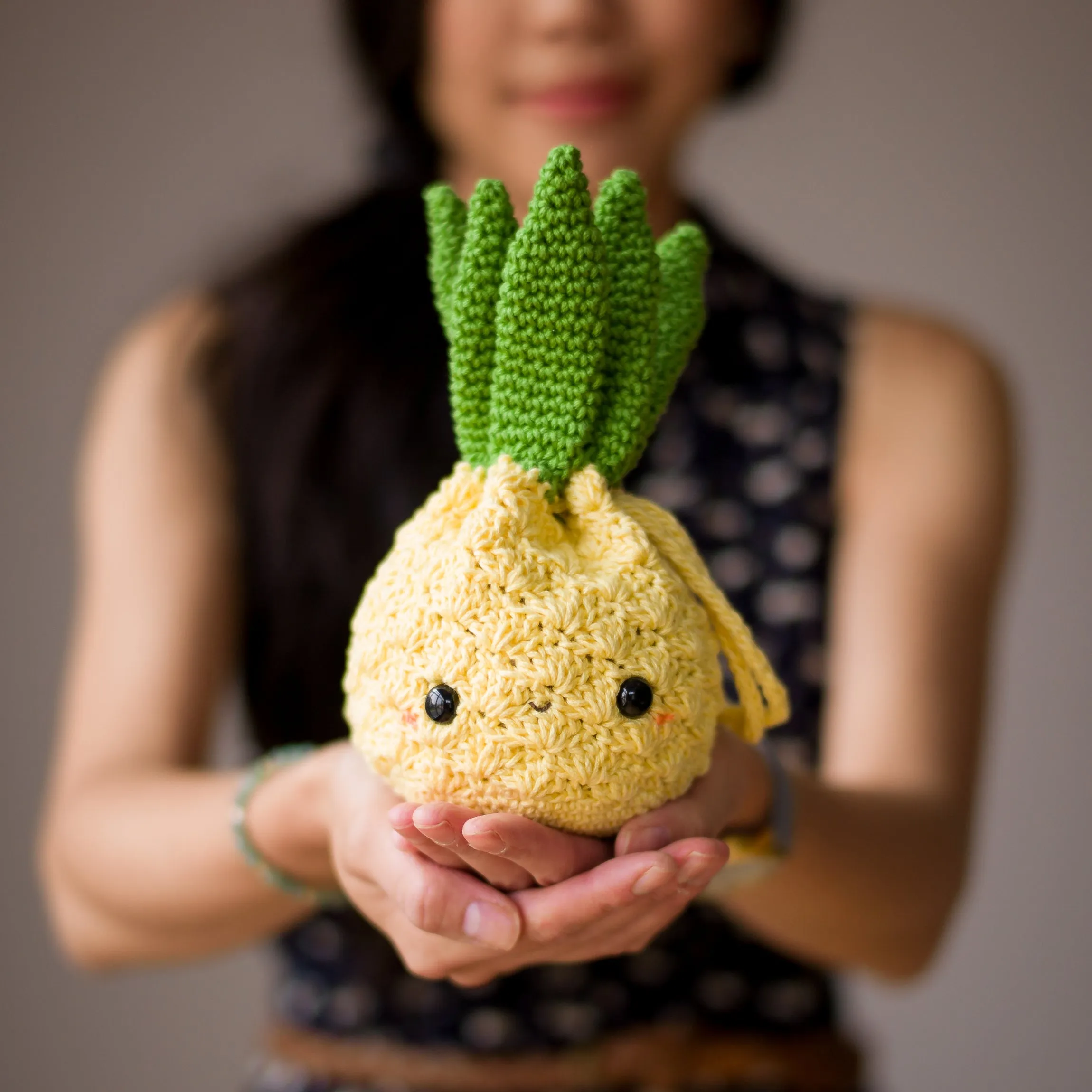 Crochet Kit - Pineapple Purse