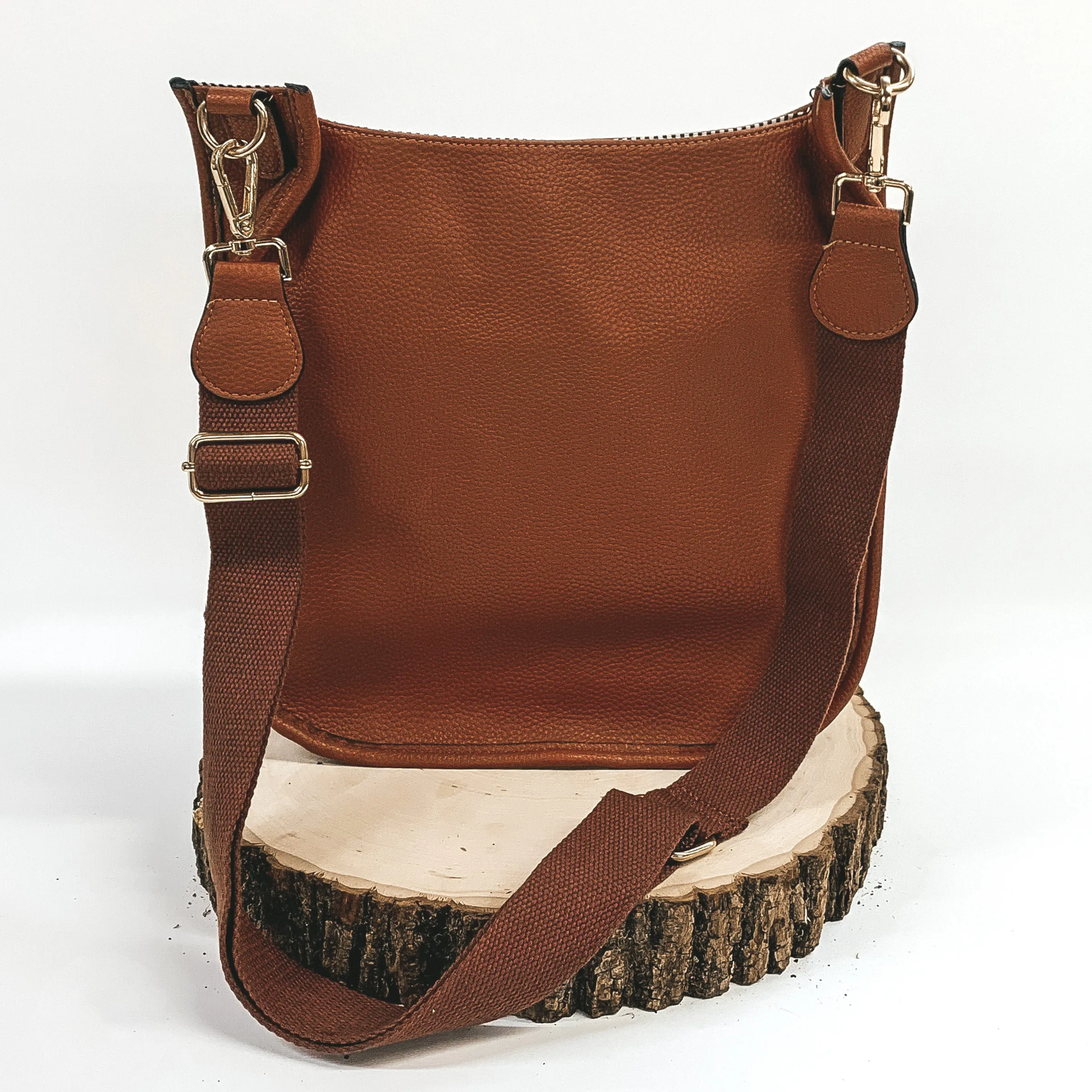 Crossbody Travel Purse in Brown