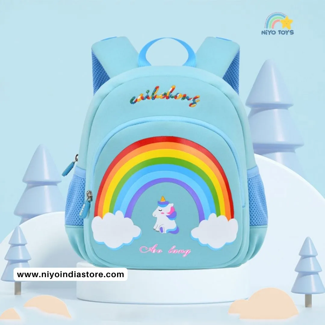 Cute Rainbow Backpacks for Kids Girls Boys Toddler Bag