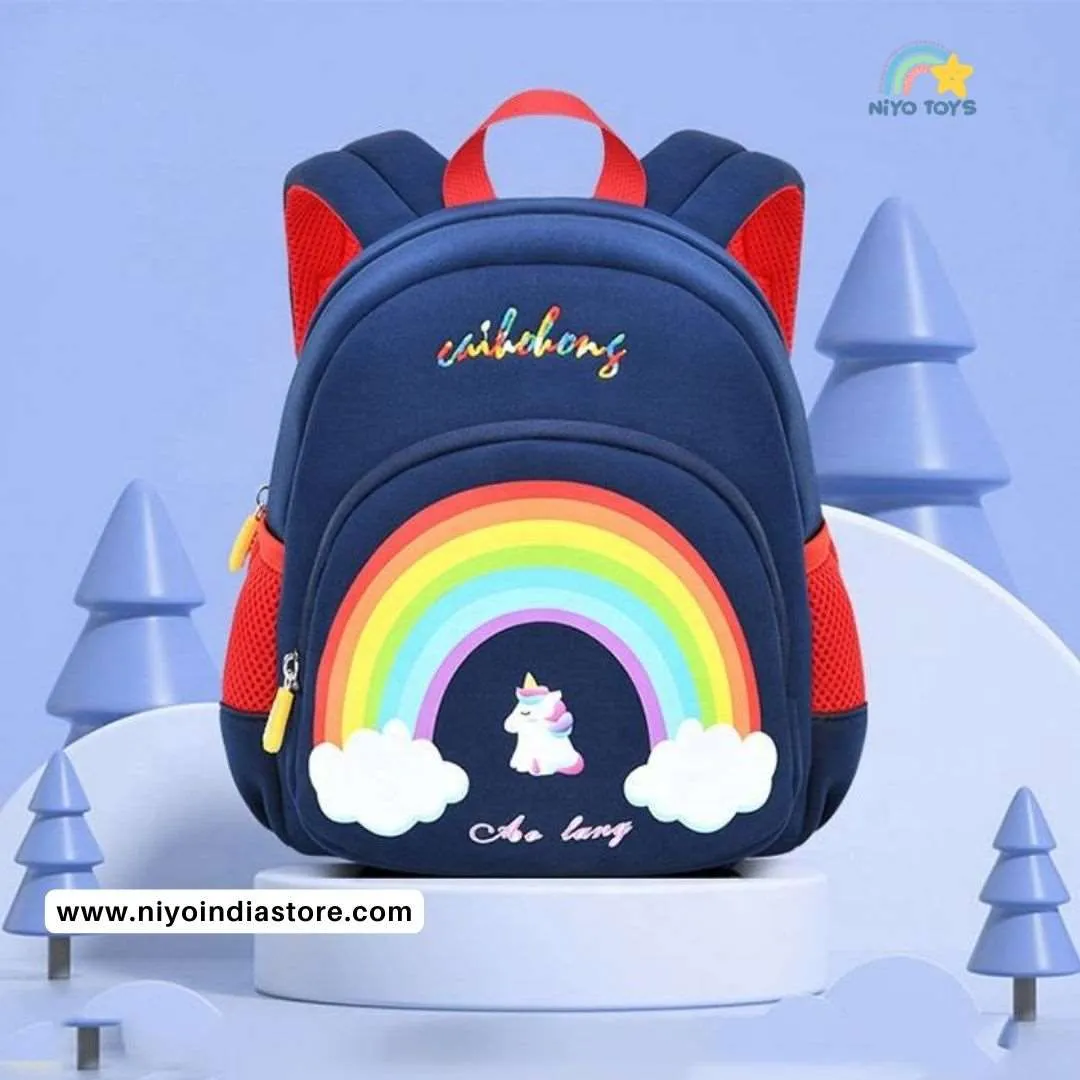 Cute Rainbow Backpacks for Kids Girls Boys Toddler Bag