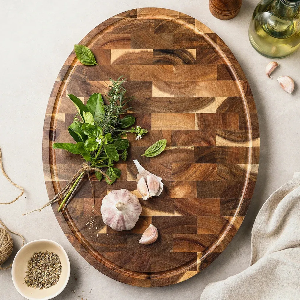 Cutting Board Kitchen Accessories Acacia Wood Splicing Chopping Board