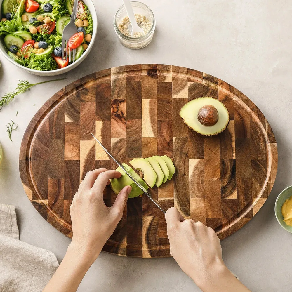 Cutting Board Kitchen Accessories Acacia Wood Splicing Chopping Board