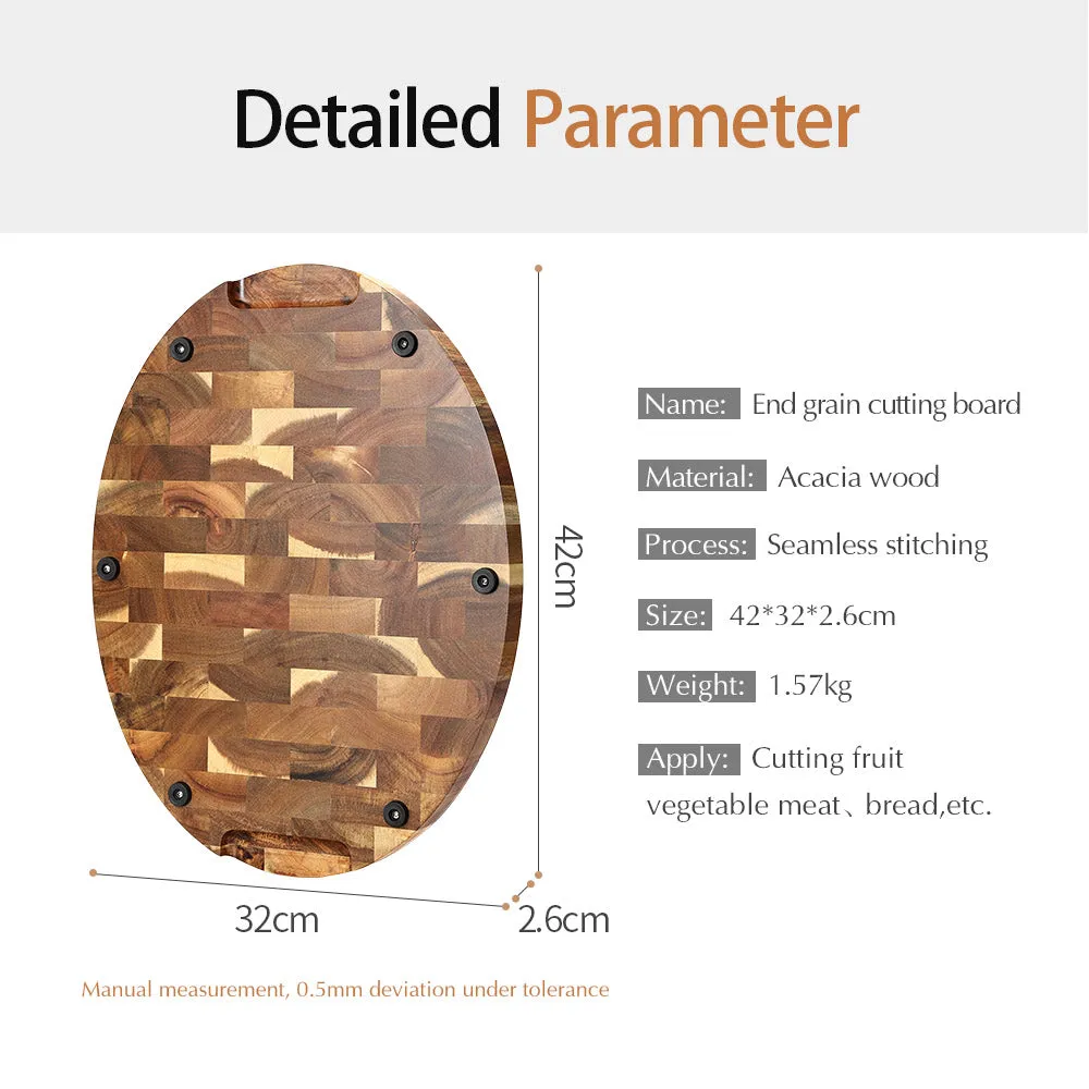 Cutting Board Kitchen Accessories Acacia Wood Splicing Chopping Board