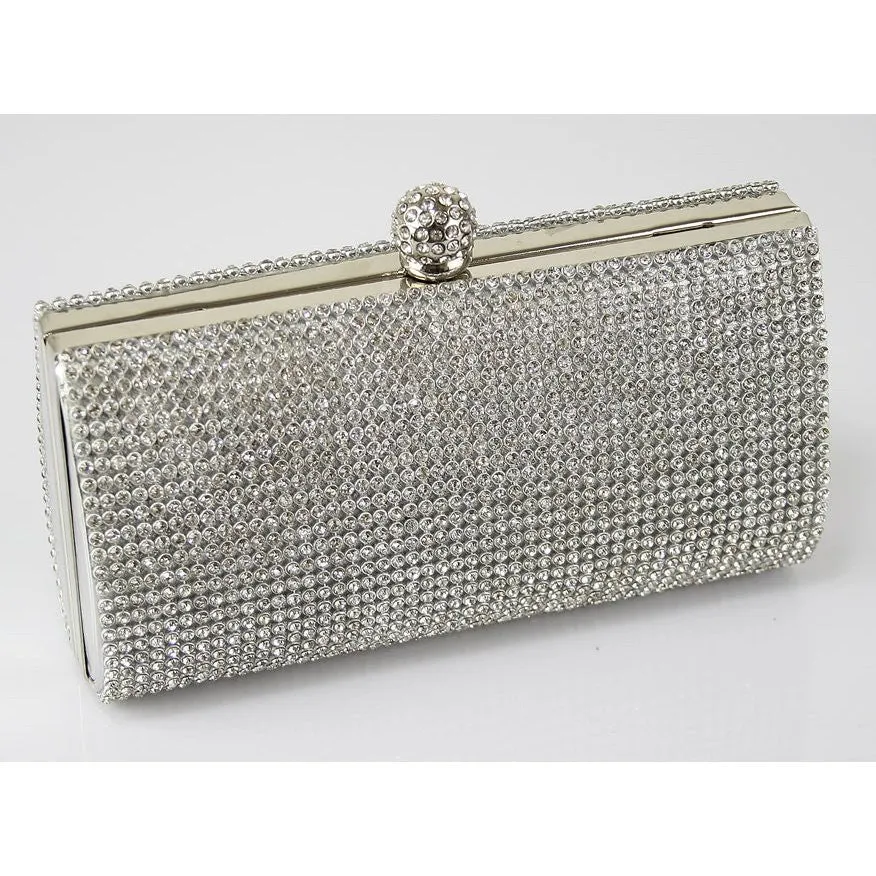 Dakota Crystal Encrusted Clutch