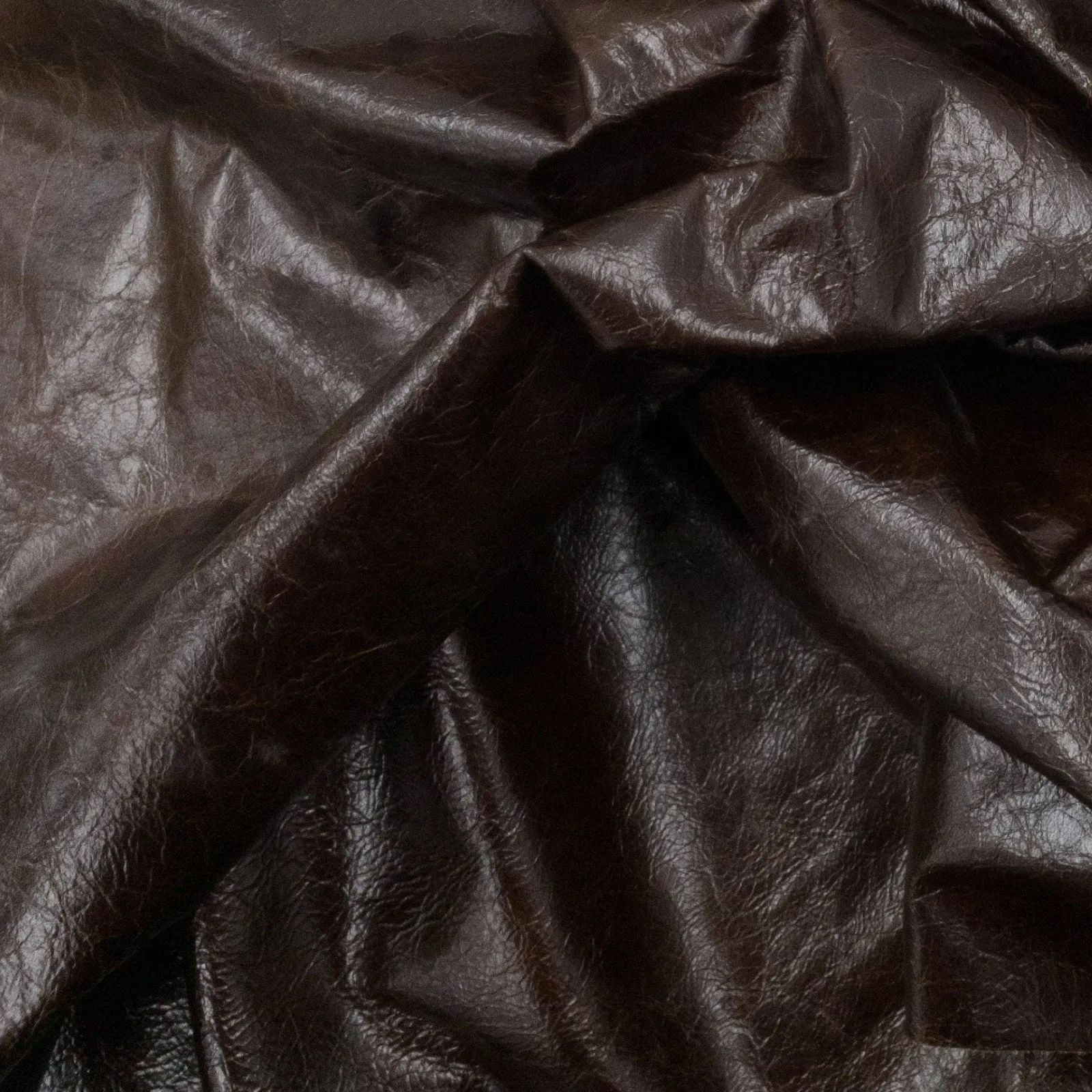 Dark Brown, 2-4 oz, 3-10 Sq Ft, Upholstery Cow Project Pieces