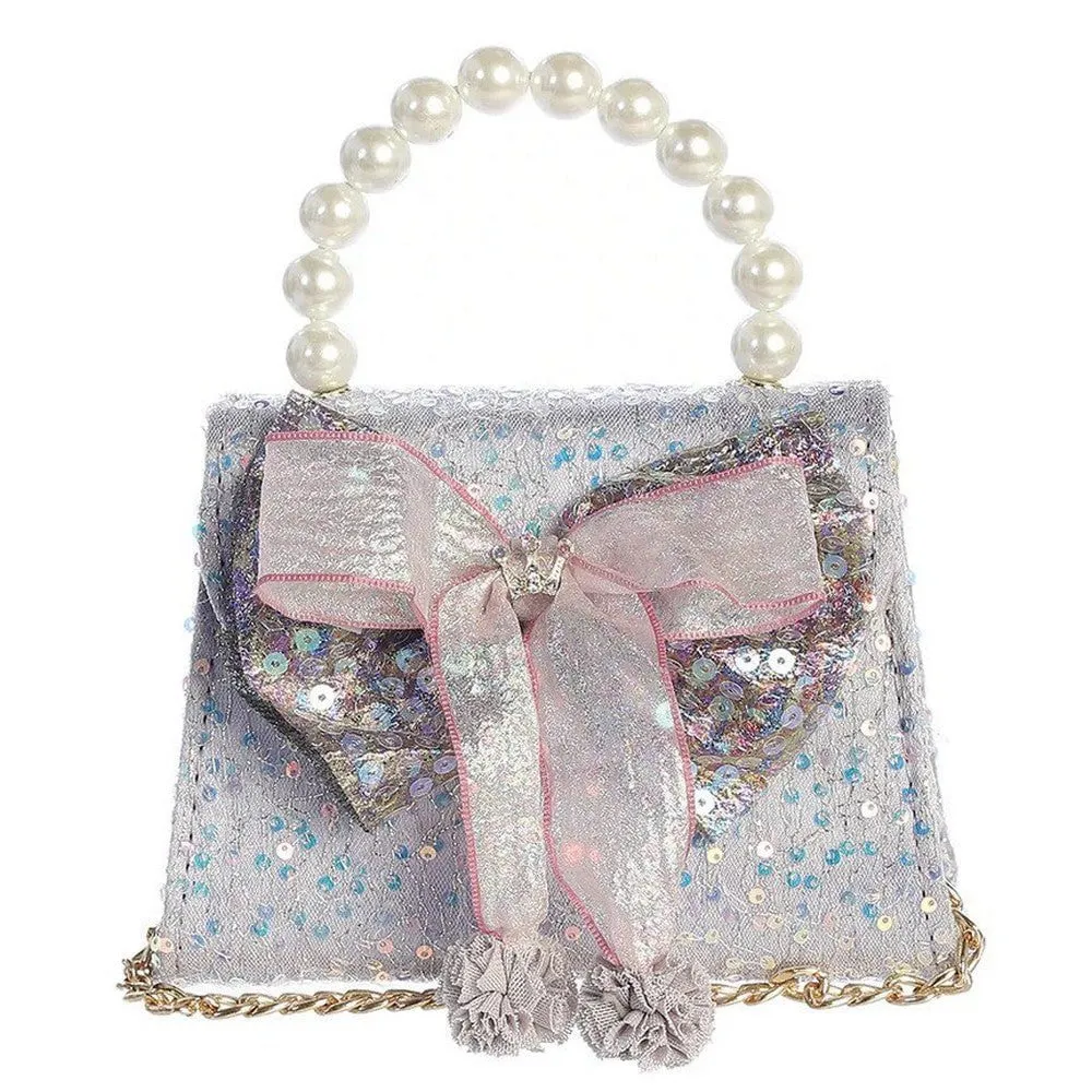 Dear Ellie Sequin Bow Purse