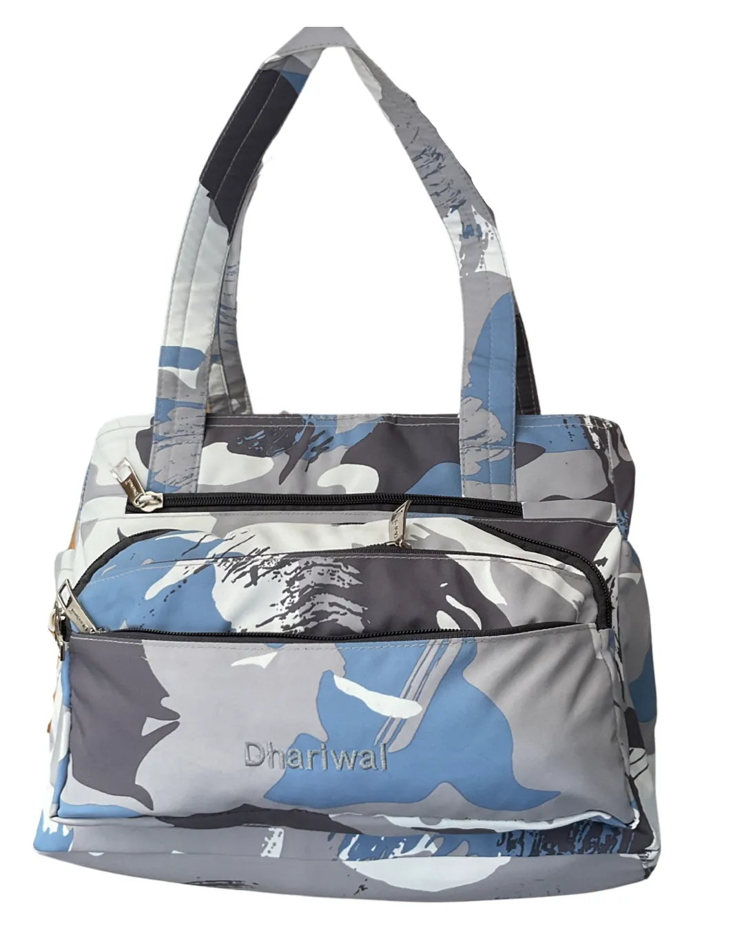 Dhariwal Multi Compartment Twin Handle Ladies Shopping Handbag LAD-8801