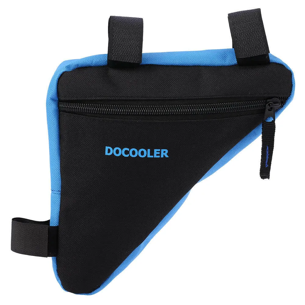 Docooler Triangle Cycling Bike Bicycle Front Saddle Tube Frame Pouch Bag Holder Outdoor Bag