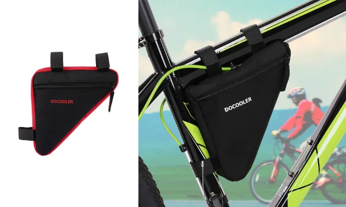 Docooler Triangle Cycling Bike Bicycle Front Saddle