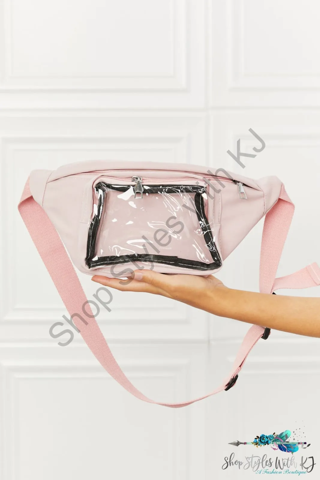 Doing Me Waist Bag in Pink