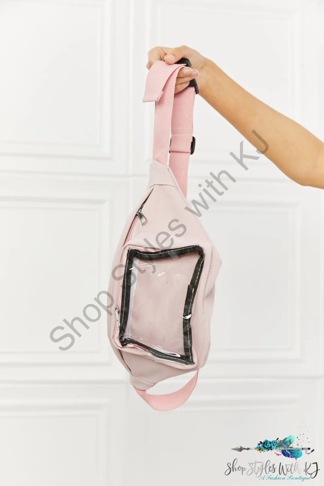 Doing Me Waist Bag in Pink