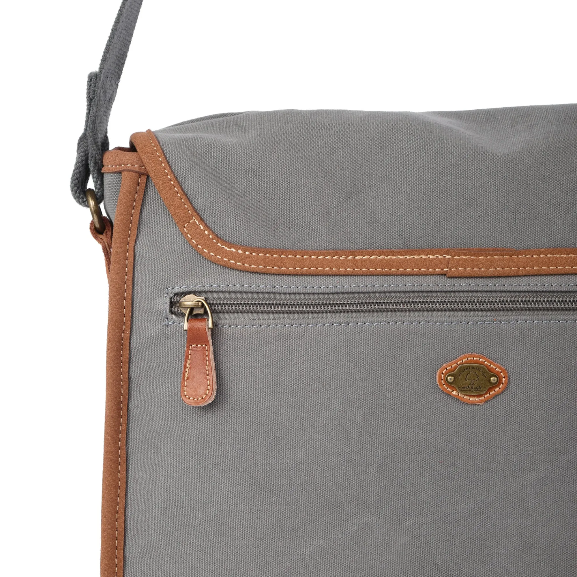 Dolphin Studded Messenger