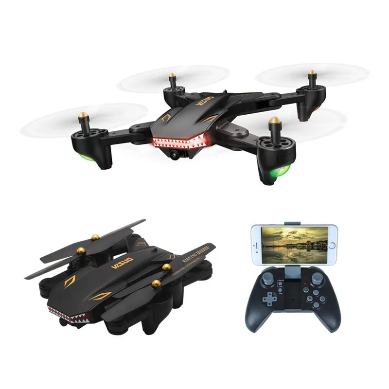 Drone with Wide Angle XS809S Foldable Selfie