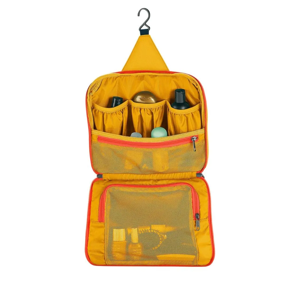 Eagle Creek PACK-IT™ REVEAL Hanging Toiletry Kit - Sahara Yellow