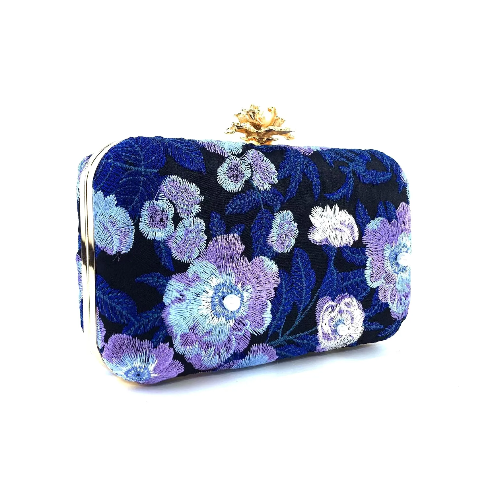 Embroidered Evening Bag, Prom Clutch, Bridal Handmade Clutch-i7bags