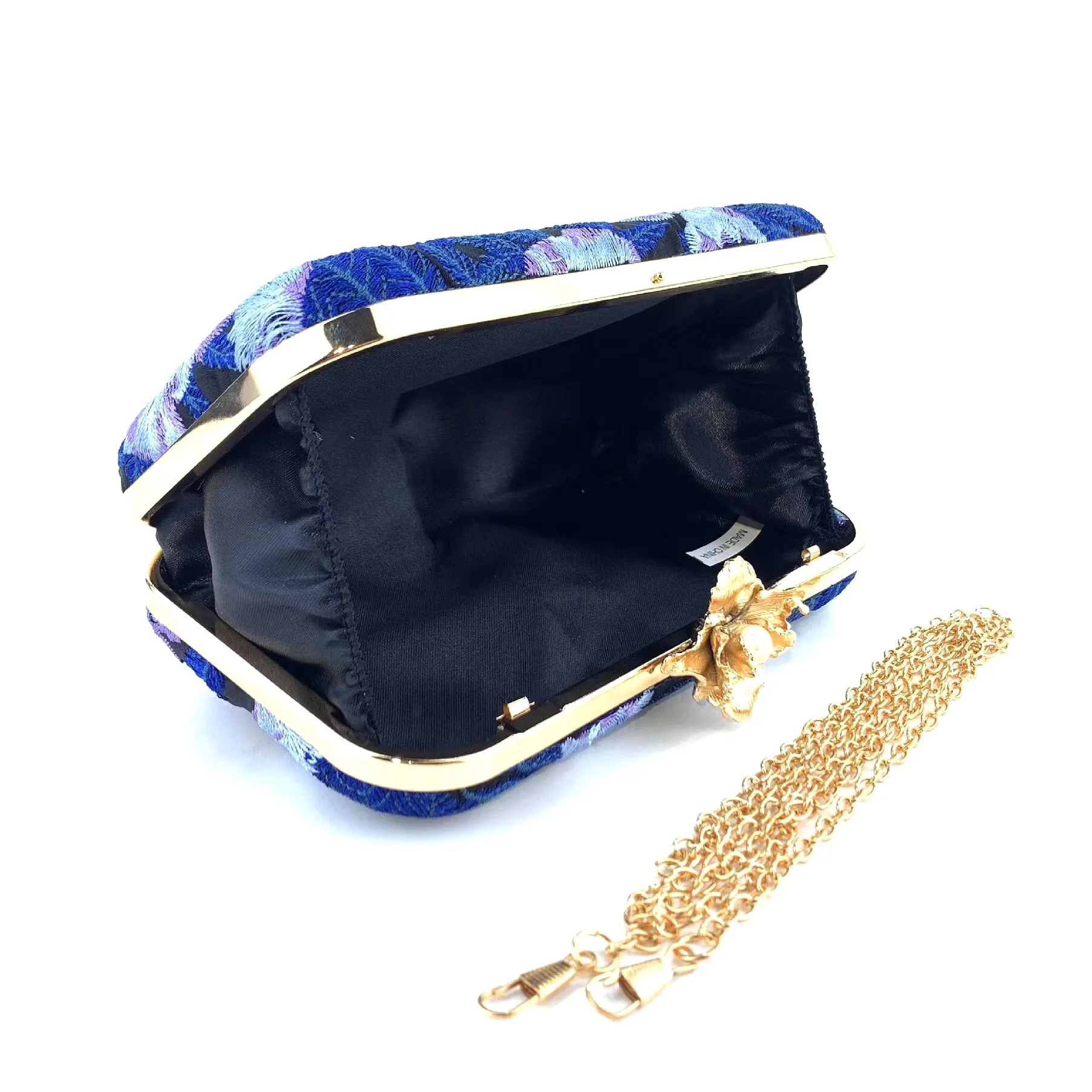 Embroidered Evening Bag, Prom Clutch, Bridal Handmade Clutch-i7bags