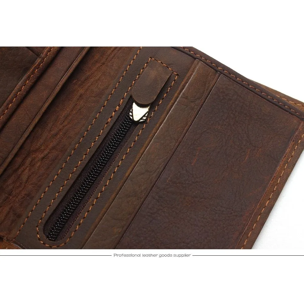 ExoChic Leather Coin Purse Wallet