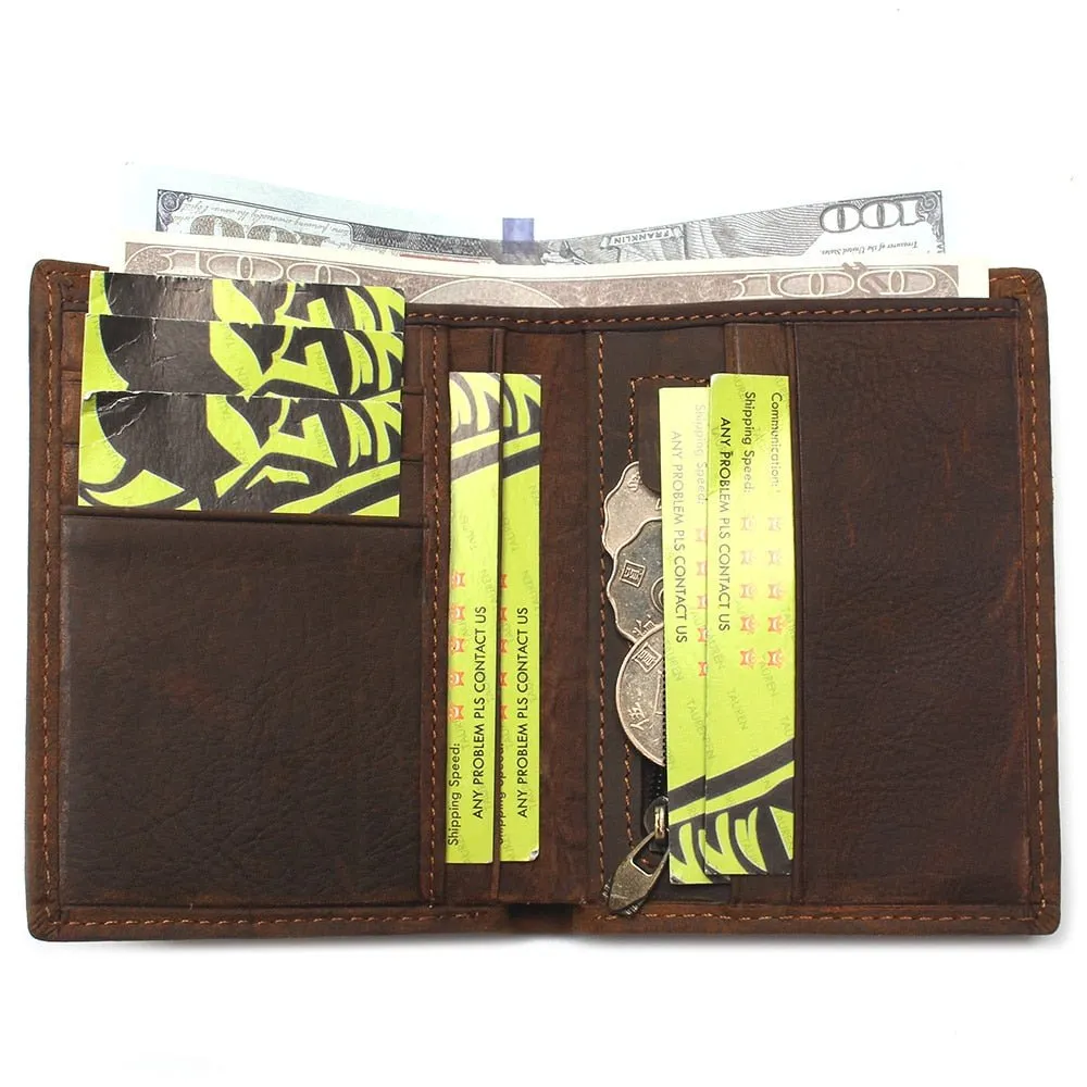 ExoChic Leather Coin Purse Wallet