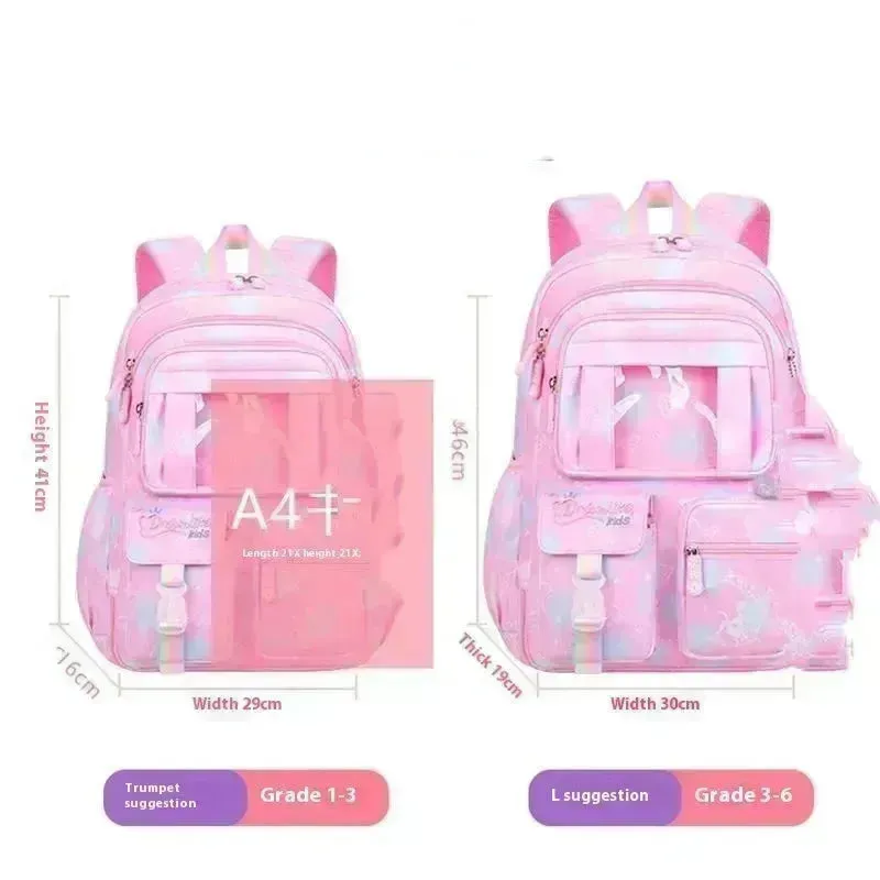 Fantasy Girl Children Backpack Large Capacity Backpack for Kids