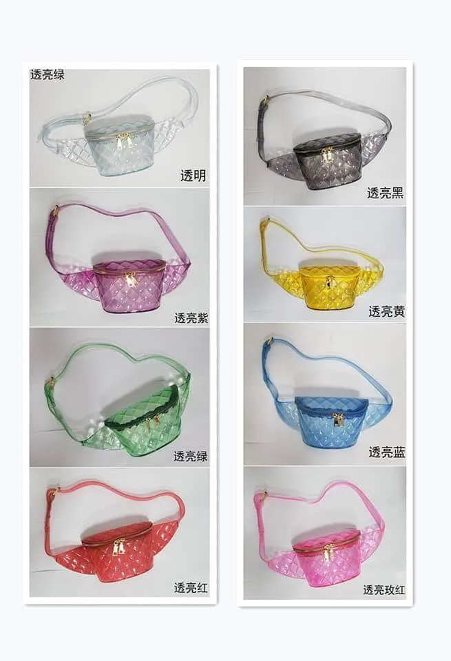 Fashion waist side jelly bag  LC1059