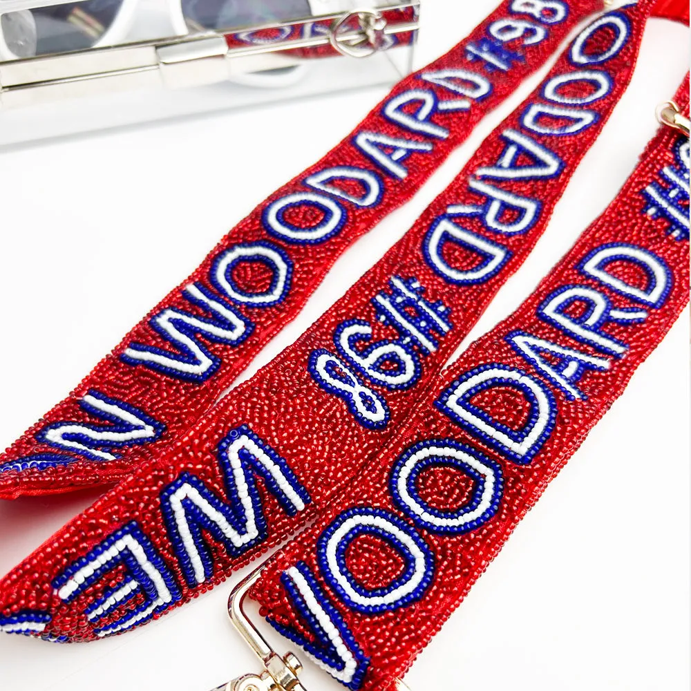 Game Day Beaded Purse Straps