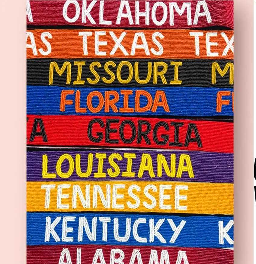 Gameday Beaded Straps : Missouri