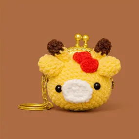 Giraffe Coin Purse Crochet Kit