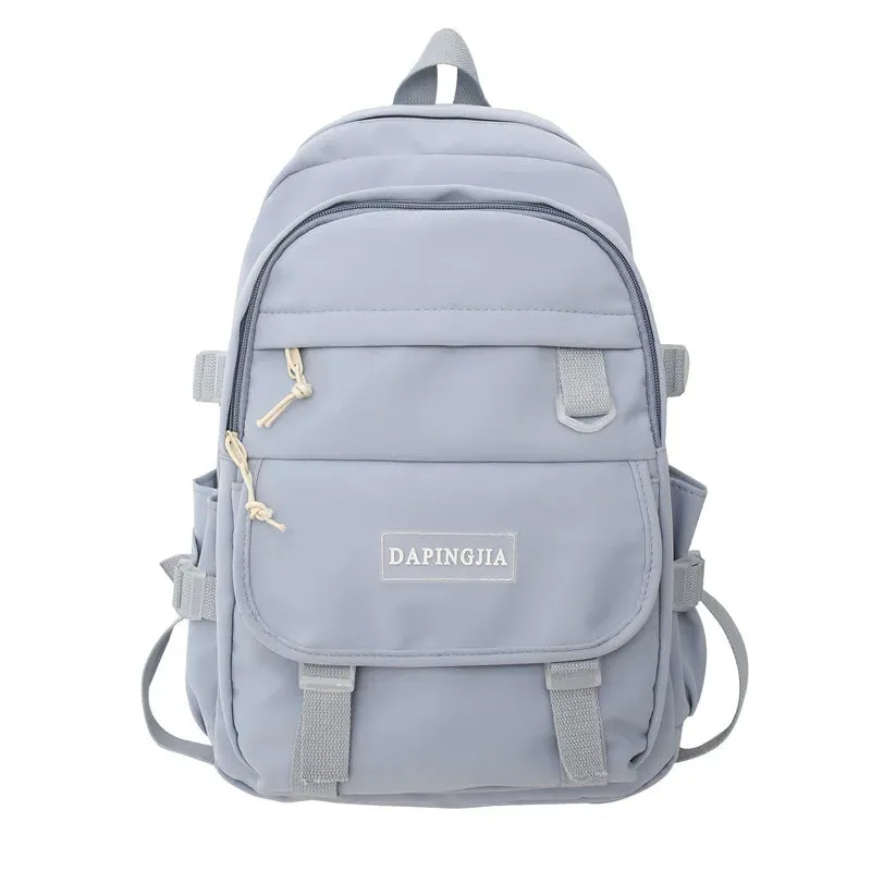 Girl Red Travel Waterproof School Bag Ladies Student Backpack Trendy Cool Female College Backpack Fashion Women Laptop Book Bags