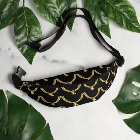 Gold Chain Pattern Fanny Pack