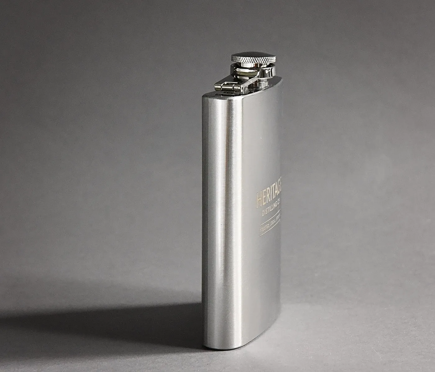 Heritage Logo Flask