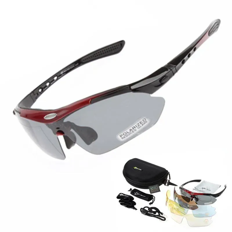 HEROBIKER Cycling Sun Glasses Polarized Outdoor Sports Hiking Climb Bicycle Bike Sunglasses TR90 Eyewear Goggles