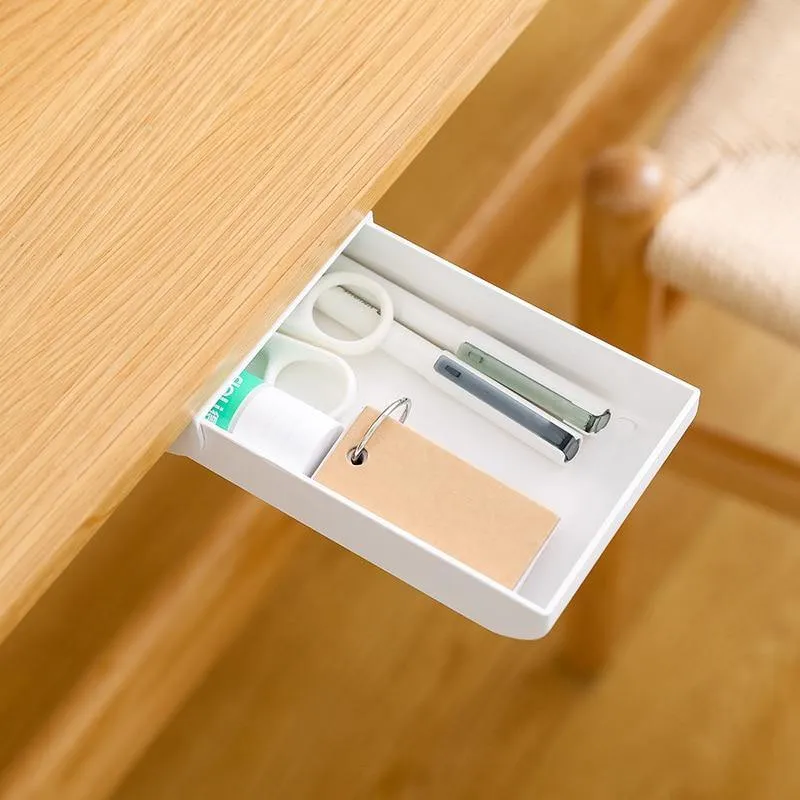 Hidden Under Desk Organizer