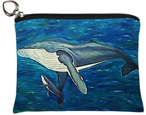 Humpback Whale Change Purse- Enduring Intoner