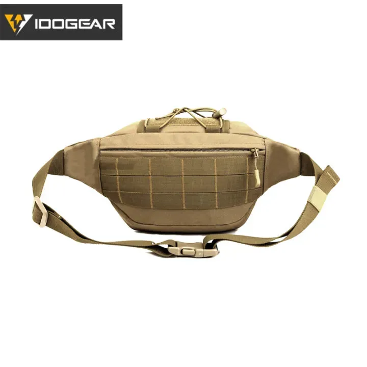 IDOGEAR Tactical Fanny Pack Waist Bag Camo Waist Pack Gear Tactical Pouch 3544