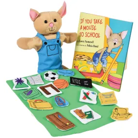 If You Take a Mouse to School Puppet, Props & Book Set*